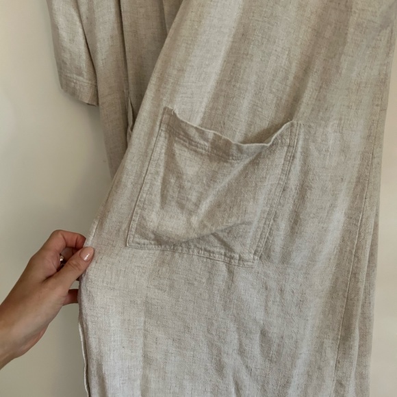 Rachel Pally Linen Trench Coat - Picture 2 of 4